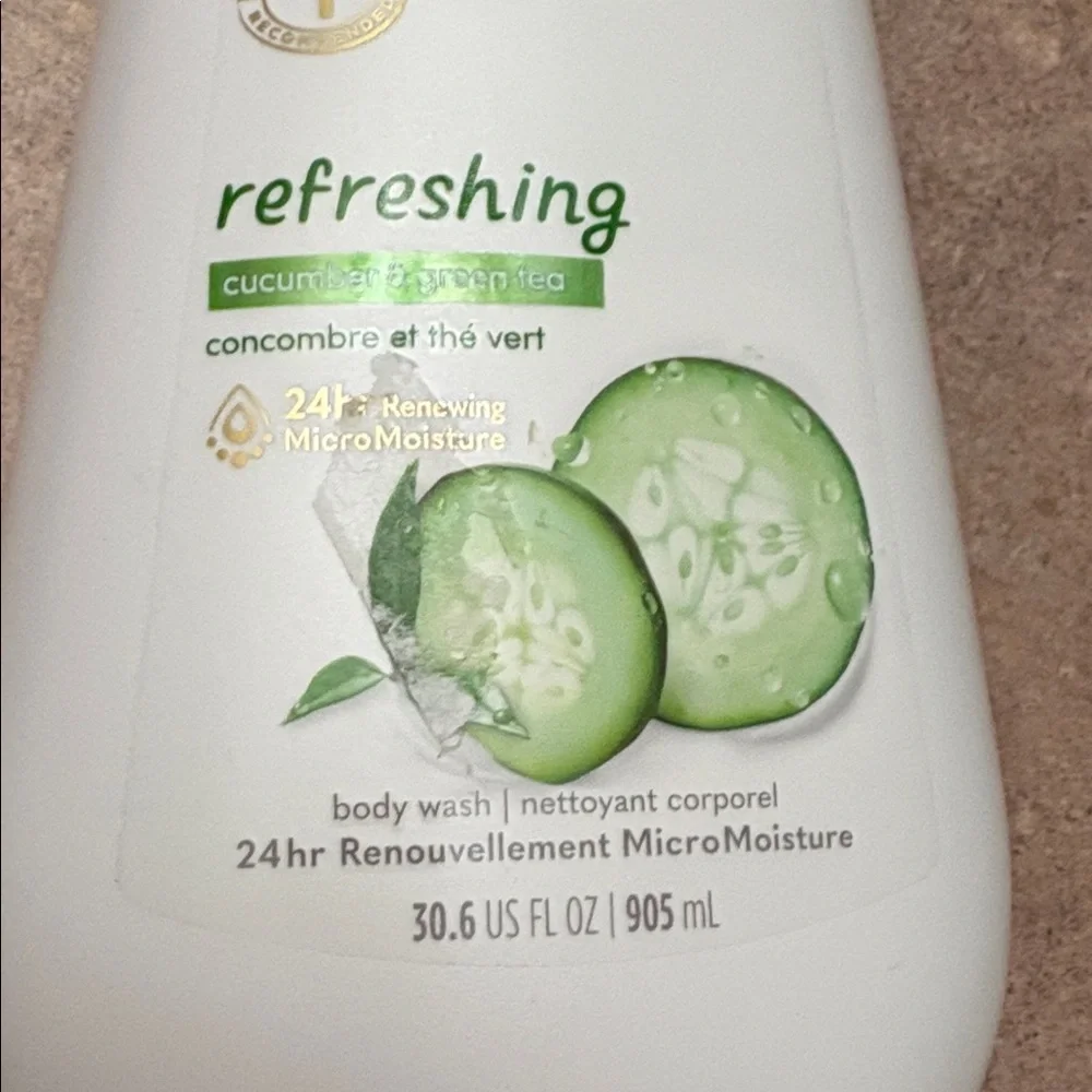 Dove body wash